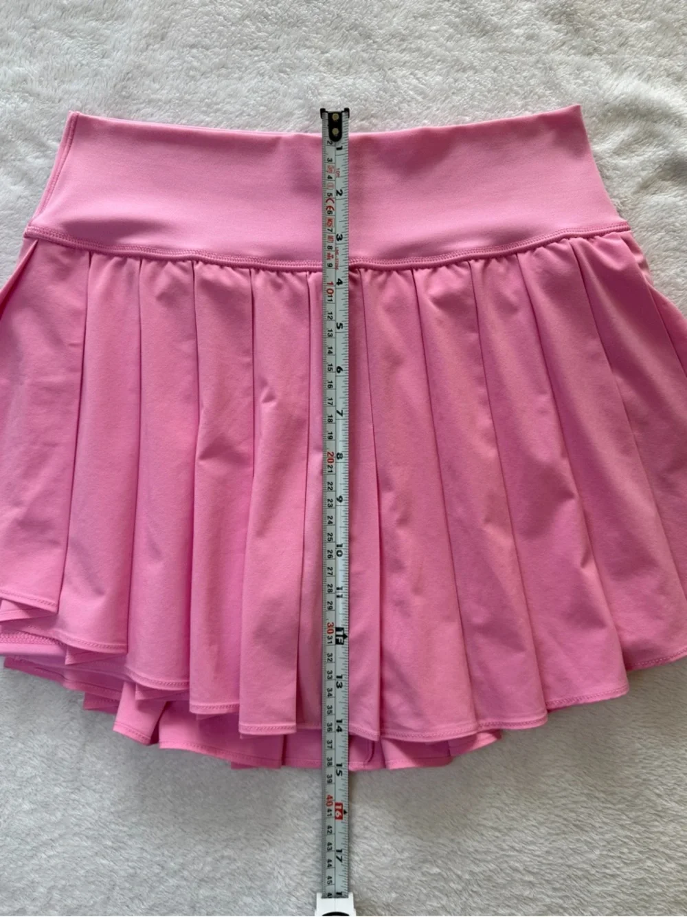 Med OFFLINE by Aerie Pink Pleated Tennis Skirt Skort High Rise Athletic - Picture 7 of 9